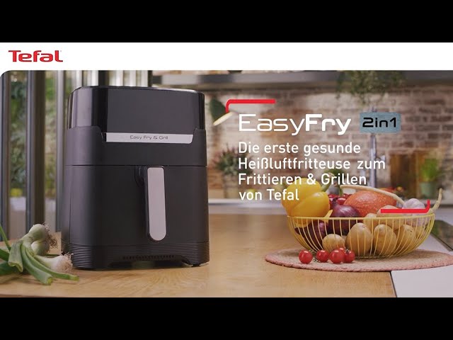 Video Teaser für Tefal Easy Fry & Grill Precision (2-in-1 Heißluftfritteuse) EY5058