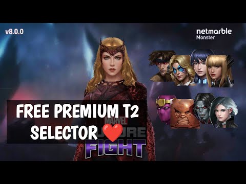 Premium Tier-2 selector for free | Marvel Future Fight