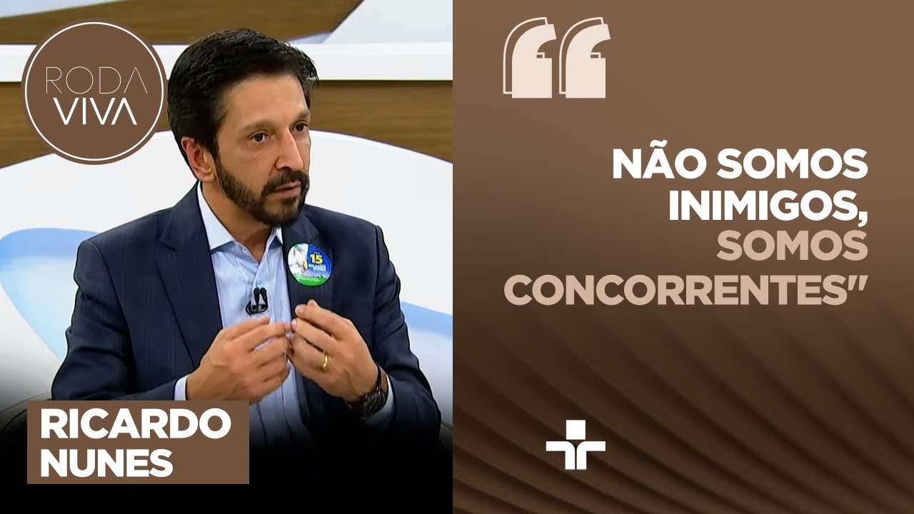 Ricardo Nunes é bolsonarista? Prefeito de São Paulo responde no Roda Viva