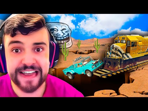 Desert Troll Race! Black Hole! - GTA 5 Online