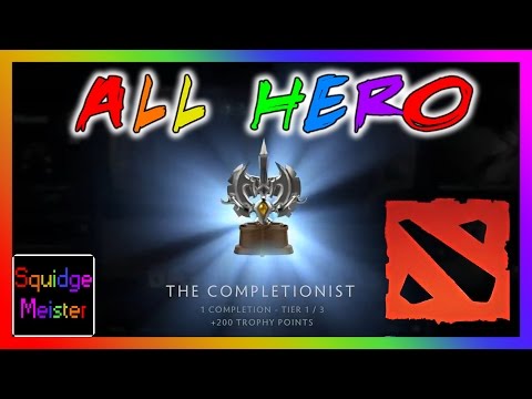 Dota 2 - ALL HERO CHALLENGE COMPLETE - INVOKER