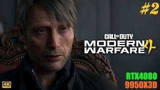 #2 [Call of Duty: Modern Warfare 4][PC最高画質][4K] コールオブデューティー最新作キャンペーンを遊ぶ！【RTX4080】【Ryzen9 9950X3D】