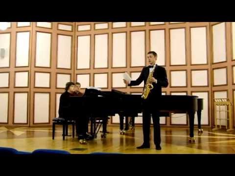 P. Hindemith - saxophone Sonata | Nikita Zimin
