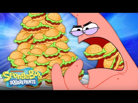 帕特里克一天吃什麼？?| 海綿寶寶 (What Does Patrick Eat in a Day? ? | SpongeBob)