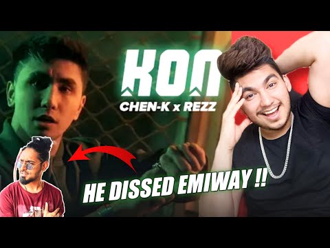 CHEN K DISS EMIWAY, BADSHAH, DIVINE | CHEN-K x REZZ - KON (Official Video) |