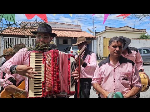Folia de Reis Estrela de Ouro de Itapecerica-MG, chegada no ponto do Café - 08/02/2026.
