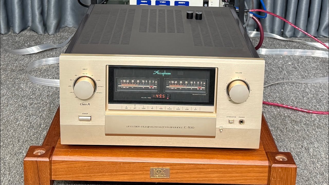 E800 Accuphase Ampli ACCUPHASE E-800 Fullbox Cty PP 