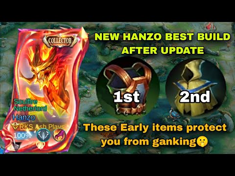 NEW HANZO SECRET EARLY BUILD!!🤫 (NEW HANZO BUILD AFTER BUFFED UPDATE)