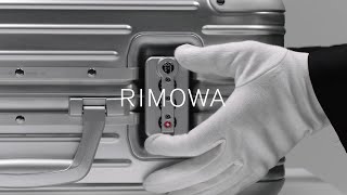Set the lock on RIMOWA’s Original and Hybrid suitcase