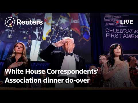 Video Thumbnail: LIVE: Trump speaks at White House Correspondents' Association dinner