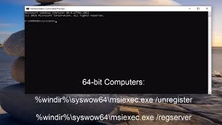 How to Fix the Windows Installer and Windows Updates