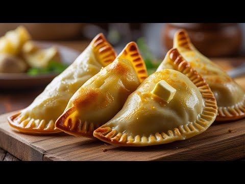 Cheesy Potato Pierogi Perfection 🥟🧀 | Comfort Food Classic!