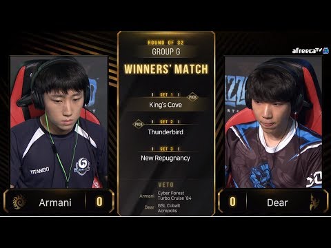 [2019 GSL S3] Ro.32 Group G Match3 Armani vs Dear