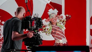 JoJo Siwa X Meghan Trainor &quot;I Believe In Santa&quot; BTS!!