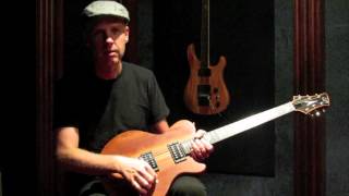 Video thumbnail for Tom Dumont with his Zora guitar (prototype 3) at GJ2 Guitars, made by Grover Jackson by gj2guitars