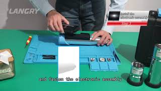 LANGRY Digital Concrete Test Hammer RH225-B Electronic Storage Maintenance