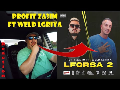 PROFIT ZA3IM ft WELD LGRIYA - ‘LFORSA 2’ FREESTYLE CLIP OFFICIEL (Prod By Hades) #CB4GANG [REACTION]