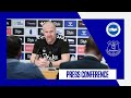 BRIGHTON V EVERTON | Sean Dyche's press conference | Premier League GW 35