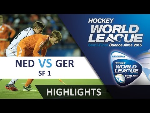 Netherlands v Germany Match Highlights - Argentina Men's HWL (2015)