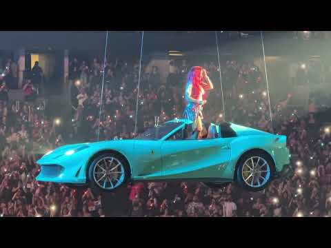 Karol G - EL MAKINON ft. an actual Ferrari - Live Strip Love Tour Denver CO 10/09/2022