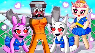 Download lagu ASSASSINO And GRAY Become POPULAR In GIRLS ONLY PRISON | Berry Sprunki mp3