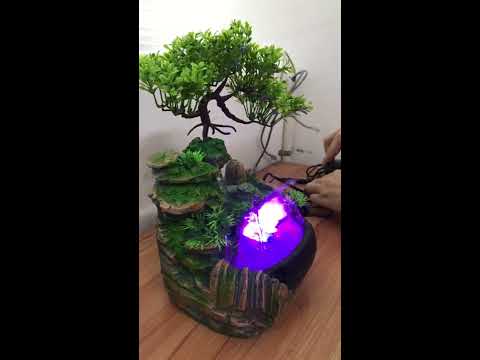 How to use the waterfall Fountain