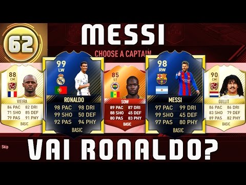 TOTY MESSI JA TOTY RONALDO DRAFTISSA! - FUT DRAFT TO GLORY SUOMI #62