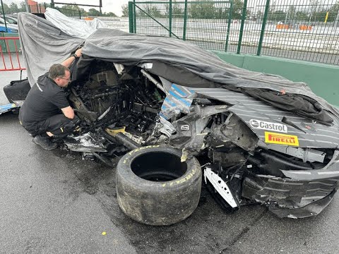 Top 10 biggest GT3 crashes in 2024.