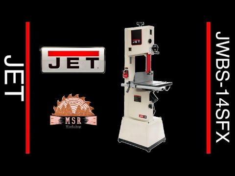 Jet JWBS 14SFX Steel Frame Bandsaw Unboxing and Review