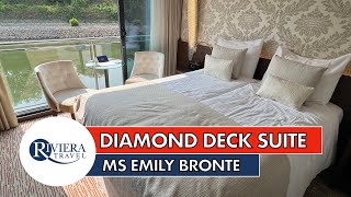 Riviera Travel | Emily Bronte | Diamond Deck Suite Full Walkthrough Tour & Review