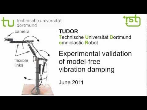 TUDOR vibration damping of a multi-link-flexible robot