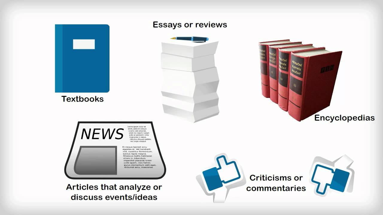 Understanding Primary & Secondary Sources
