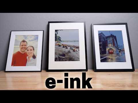 3 E-ink Frames Compared — Full Breakdown & Transcript