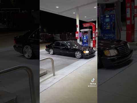 Mercedes-Benz W140 S500 bagged #mercedes #automobile #luxurycar #mercedesamg #90s #mercedesbenz #amg