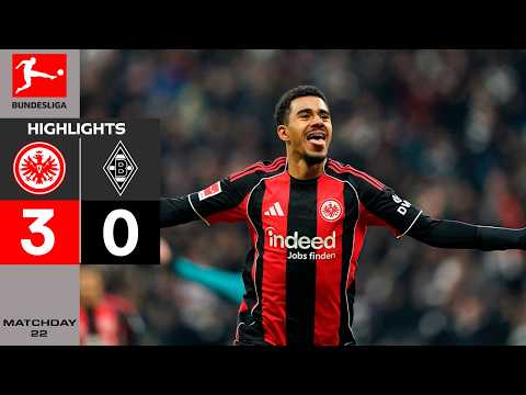 Eintracht Frankfurt - Borussia Mönchengladbach | 3-0 | Summary | Bundesliga | Frankfurt Gladbach