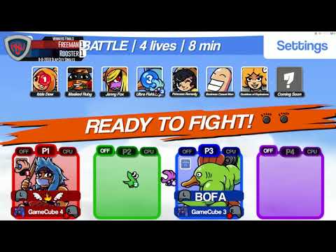 ABU 22: Rooster (Dew) vs. Freeman (Fish) - Slap City Singles Winners Finals