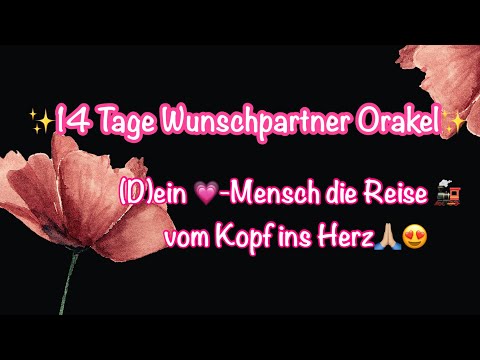 🌹Wunschpartner 14 Tage ⚡️ (D)ein ❤️-Mensch die Reise vom Kopf ins Herz 💌 vom Erfolg gekrönt 👑