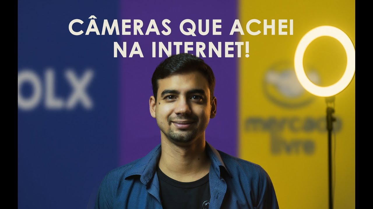 Como achar câmeras Profissionais na internet?