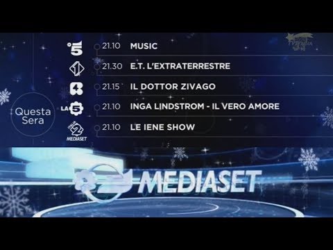 Italia 1 - Annuncio programmi serali natalizi 2017 #HD720/50p