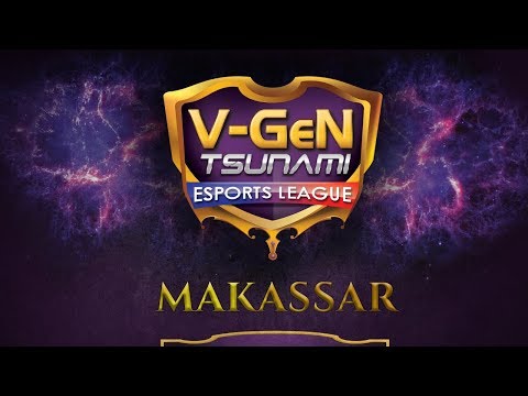 Dota 2 : V-GEN Tsunami Esports League - Makassar Day 2
