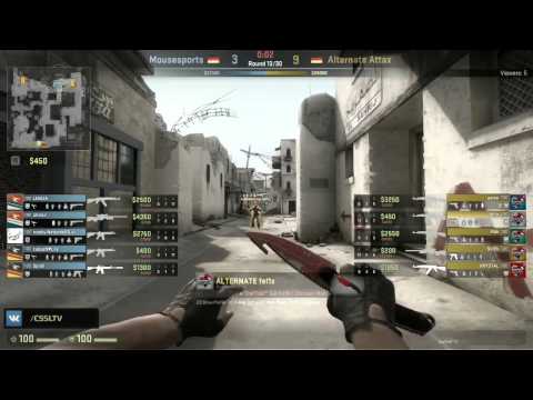Alternate Attax vs  Mousesports, StarSeries S9, map dust2
