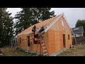 Ceder Fascia Boards, Rafter Tails, Gable Outriggers. House Build #8