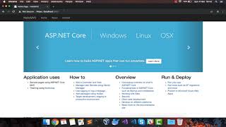 HelloMVC - Creating Our First Web Project With .NET Core CLI On Mac OS