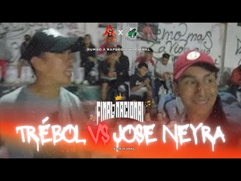 TRÉBOL VS JOSE NEYRA || SEMIFINAL RUMBO A RAPSODIA
