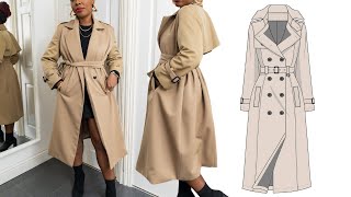 Trench Coat Sewing Tutorial | Kim Dave