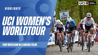 Велоспорт Gent-Wevelgem in Flanders Fields Highlights | 2024 UCI Women's WorldTour