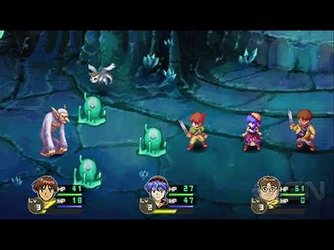 Lunar: Silver Star Harmony Sony PSP Gameplay - Alex Battle