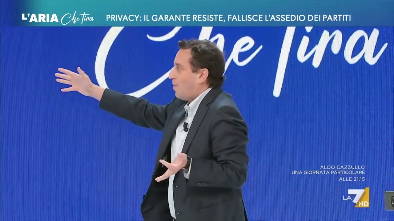 Garante per la Privacy, David Parenzo: "È il segreto di Pulcinella, il Presidente Stanzione è ...