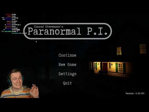Insym Plays the New Conrad Stevenson's Paranormal P.I. Update! - Livestream from 16/1/2023