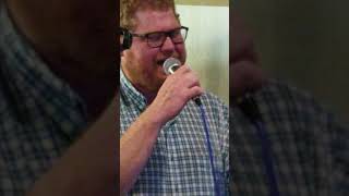 James Gagne of Shipyard Wreck sings &quot;Last Worthless Evening&quot; - karaoke - Blue Pointe Bar &amp; Grill